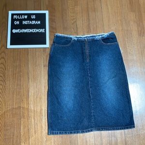 Vintage Denim Skirt